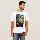 告知、c.1575 (キャンバスの油) tシャツ (正面フル)