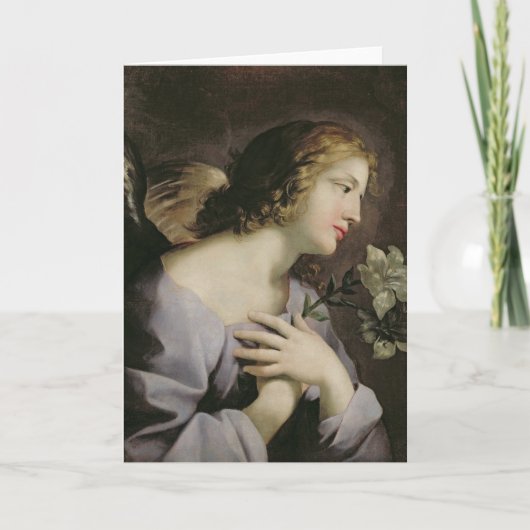 告知、c.1650の天使 カード (正面)