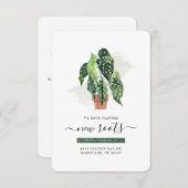 告示の変更 案内状 (正面/裏面)