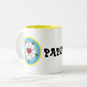 告解ルター派マグカップ – パピスト涙 ツートーンマグカップ (正面左)