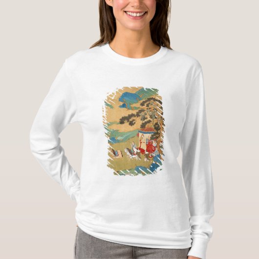 周の王朝の皇帝Mu Wang Tシャツ (正面)