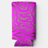 周りにピンク色クールだ スリム缶クーラー (裏面)