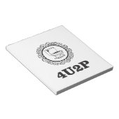 周りを回って覗き込む ノートパッド (アングル)