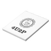 周りを回って覗き込む ノートパッド (回転)