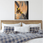 周回する火星。 キャンバスプリント (インサイチュ (寝室))