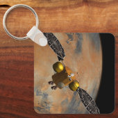 周回する火星。 キーホルダー (正面)