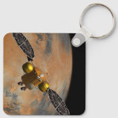 周回する火星。 キーホルダー (裏面)