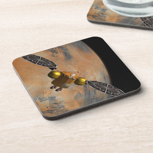 周回する火星。 コースター (左側)