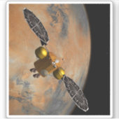 周回する火星。 シール (正面)