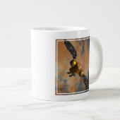 周回する火星。 ジャンボコーヒーマグカップ (正面右)