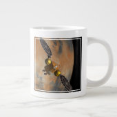 周回する火星。 ジャンボコーヒーマグカップ (右)