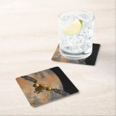 周回する火星。 スクエアペーパーコースター (インサイチュ)