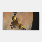 周回する火星。 デスクマット (正面)