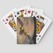 周回する火星。 トランプ (裏面)