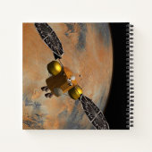 周回する火星。 ノートブック (裏面)