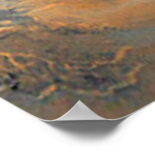 周回する火星。 ポスター (角)