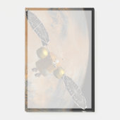 周回する火星。 ポストイット (正面)