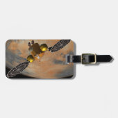 周回する火星。 ラゲッジタグ (正面横)