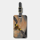 周回する火星。 ラゲッジタグ (正面縦)