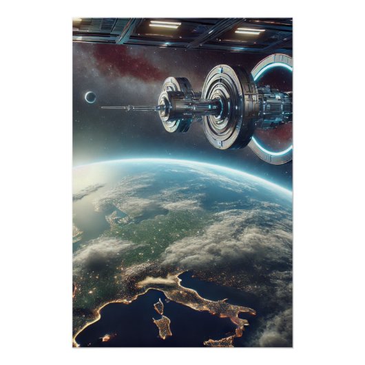 周回イノベーション光沢ポスター ポスター (正面)