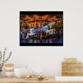 周回メリー回転木馬 ポスター (キッチン)