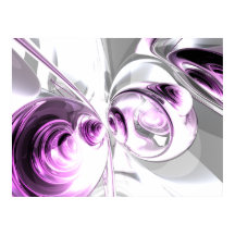 周回抽象芸術ポスター