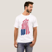 周回衛星の旗 Tシャツ (正面フル)