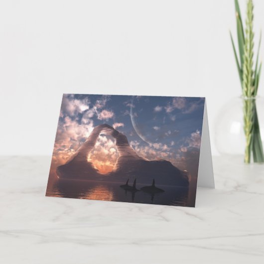 周囲のグリーティングカード カード (正面)