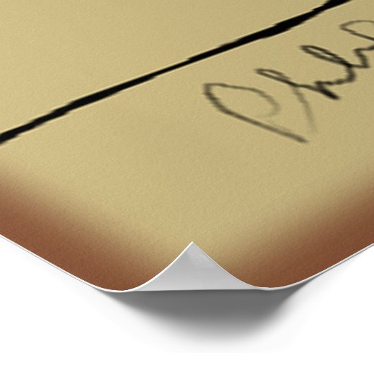 周囲の圧力 ポスター (角)