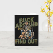 周囲を気にせずトランプ カモフラージュ ハンティング面白グッズ カード (黄色い花)