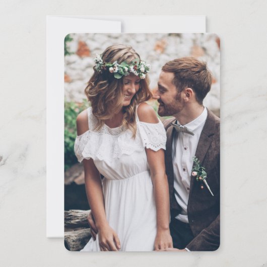 周年パーティーまだやりますよ!QRコードと写真 セーブザデート (裏面)