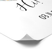 周年名モダンはギフトマップを愛する ポスター (角)