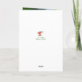 周年夫フレンドゴルフボールコースゴルファー カード (裏面)