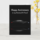 周年夫フレンドスポーツカー自動車 カード (黄色い花)