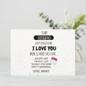 周年記念おもしろいに妻から夫へユーモアのメッセージ (スタンド正面)