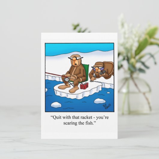 周年記念おもしろいパーティの招待状 招待状 (スタンド正面)