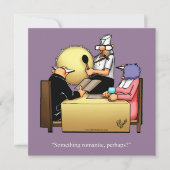 周年記念おもしろいユーモアパーティの招待状 招待状 (正面)