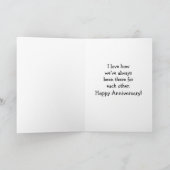 周年記念おもしろいユーモア用挨拶カード カード (内部)