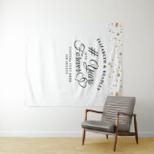 周年記念フォトオペラバックドロップ # 永遠への年数 タペストリー (インサイチュ(横))