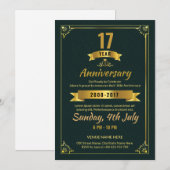 周年記念招待チラシ テンプレート (正面/裏面)