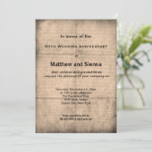 周年記念日 招待状 (スタンド正面)