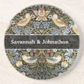 周年記念結婚ヴィンテージバードコースター コースター (正面)