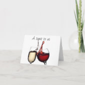 **「周年記念**」に乾杯 カード (正面)