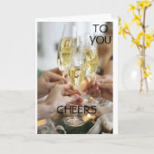 **周年記念**カップルへの素晴らし応援 カード (黄色い花)