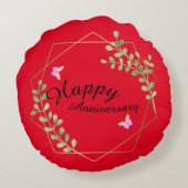 周年記念 ラウンドクッション (裏面)