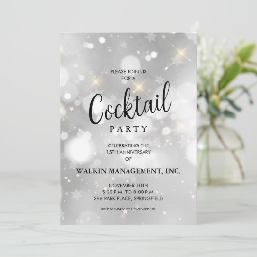 周年記念 招待状 (スタンド正面)