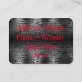 周期の世界 名刺 (裏面)