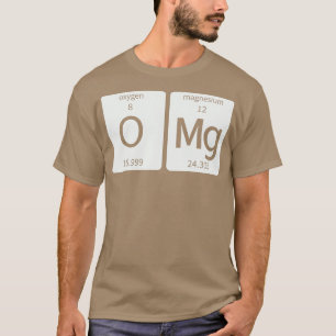 周期性可理学私の神(OMG)要素 Tシャツ