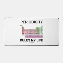 周期性規則自分のライフ周期表要素 デスクマット