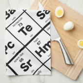 周期的なブタ キッチンタオル (四つ折り)